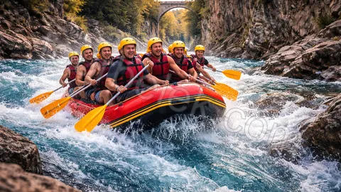 贝莱克科普鲁鲁峡谷漂流