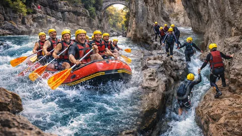 Rafting and Canyoning in Belek