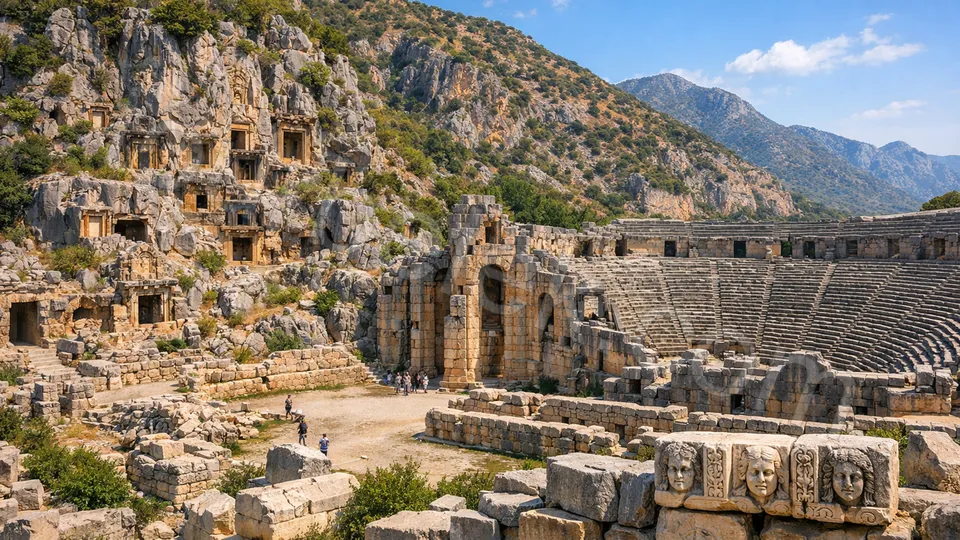 Demre Myra Kekova Tour from Belek photo 3