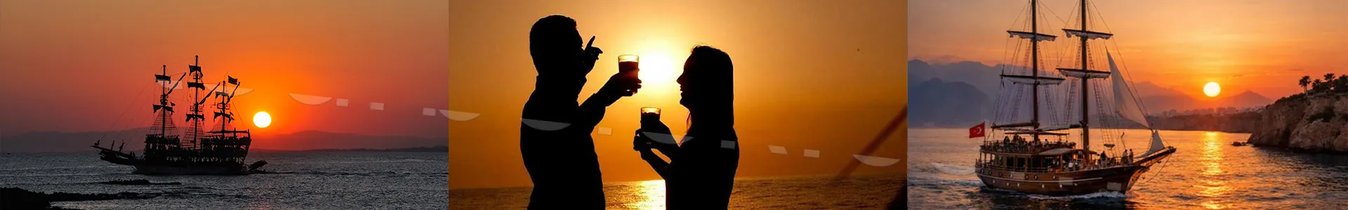 Belek Sunset Boat Trip to Duden Waterfall and the Cliffs