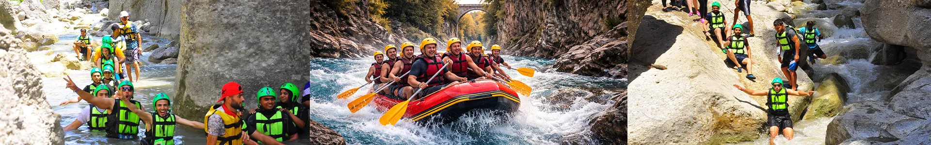 Rafting and Canyoning in Belek – Combo Day Trip