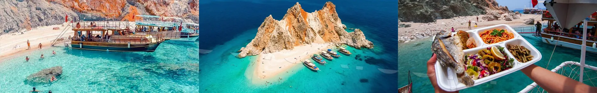 Suluada Boat Trip from Belek to the Bays of Adrasan