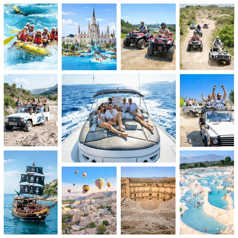 Belek bölgesinde günübirlik tur seçenekleri